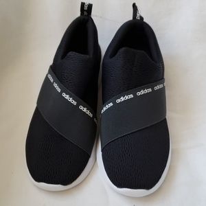 Cloud foam Adidas sneakers black and white